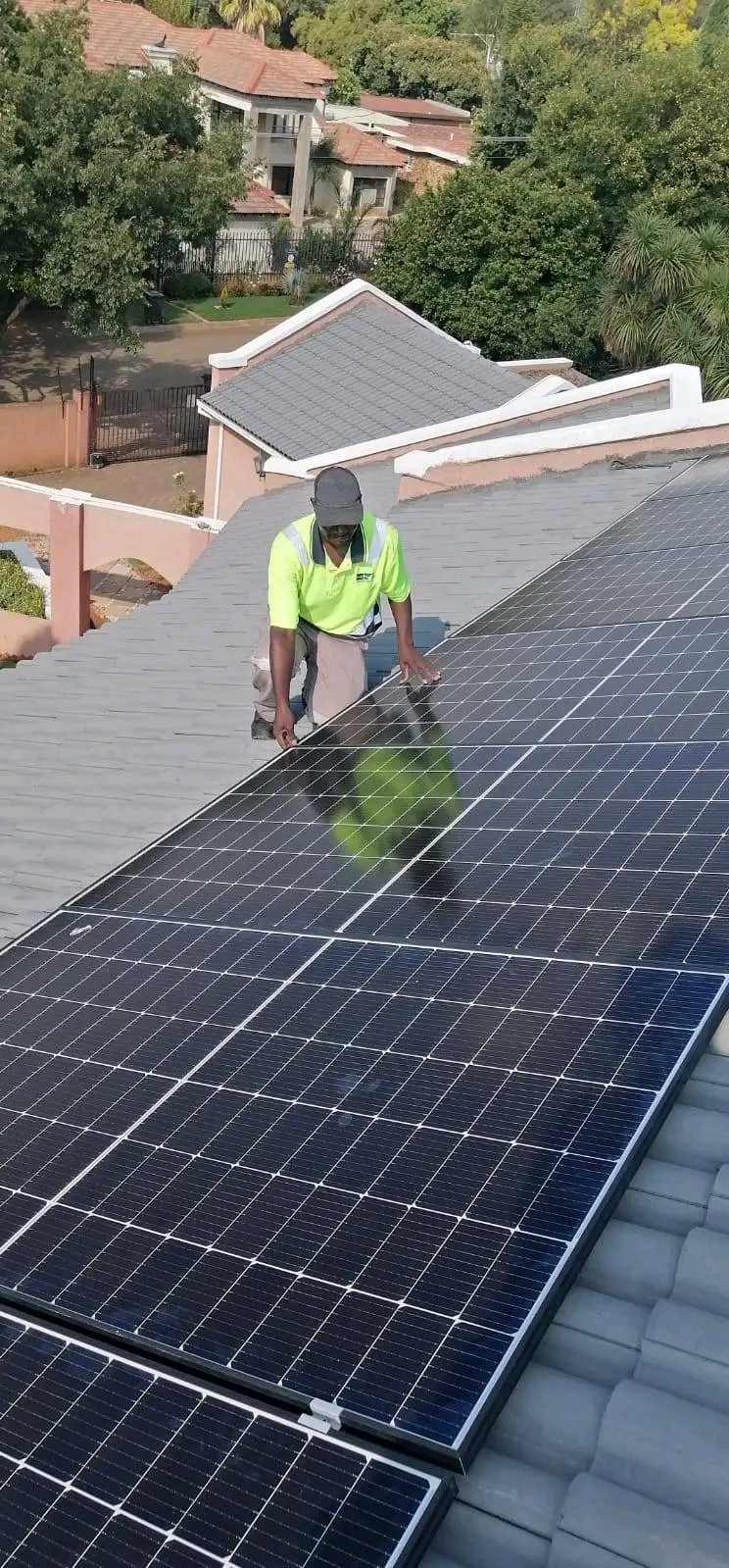 Completed solar power installation by TC Electrical & Soulex Solar